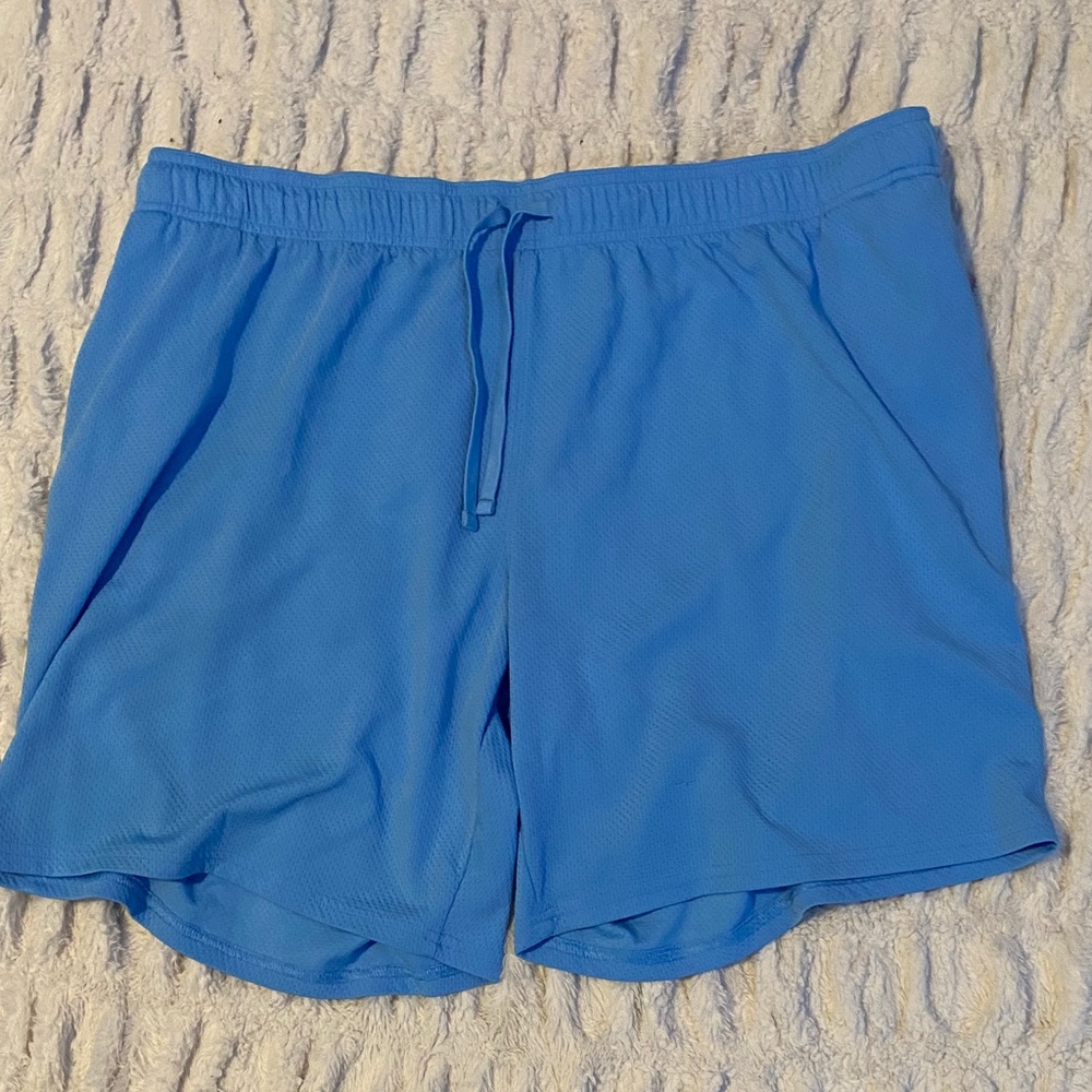 Athletic Works Men's Vibrant Blue Shorts